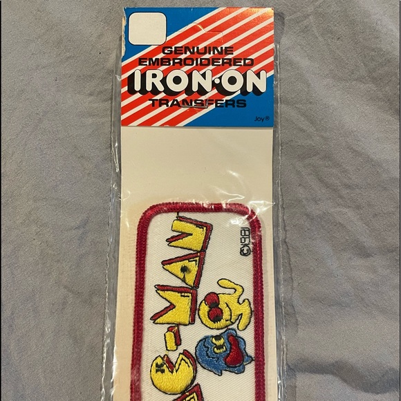 1981 vintage Pac-Man iron on patch - Picture 3 of 5